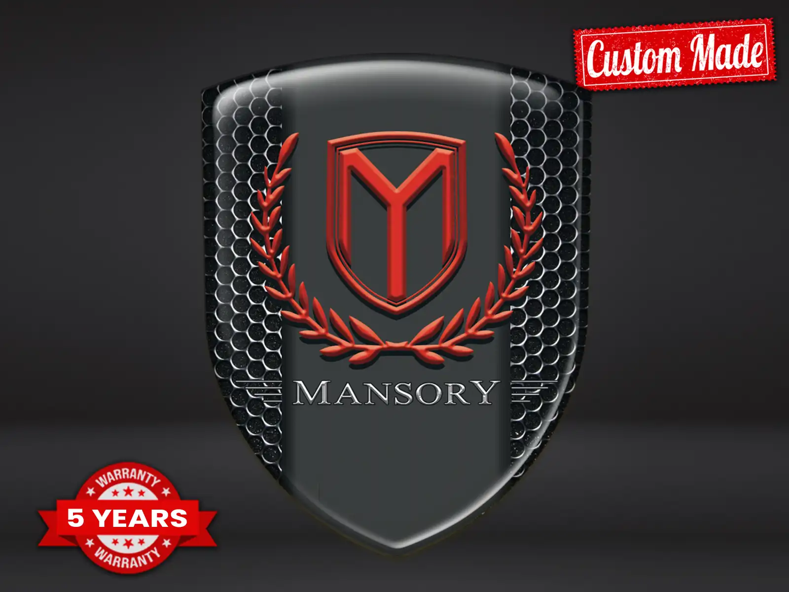 Mansory Logos Silicone Auto Pro Max Résistants Stylés